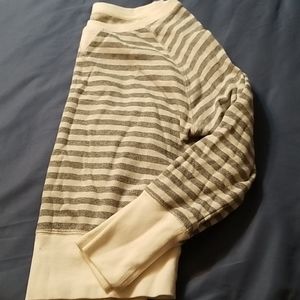 Xersion striped long sleeve shirt